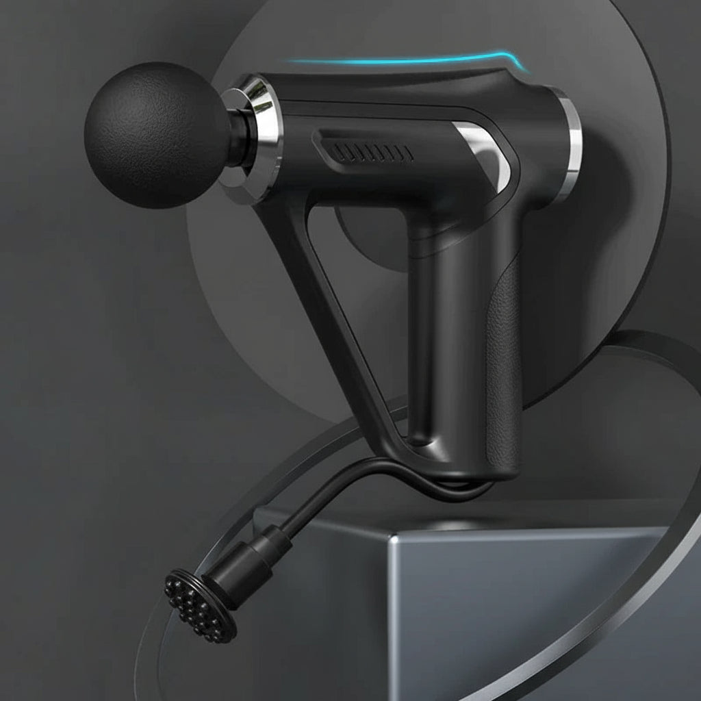 ZenPulse Massage Gun 32 Levels Deep Tissue Neck Body Back Muscle Sport Electric Pistol Massager Exercise Relaxation Pain Relief